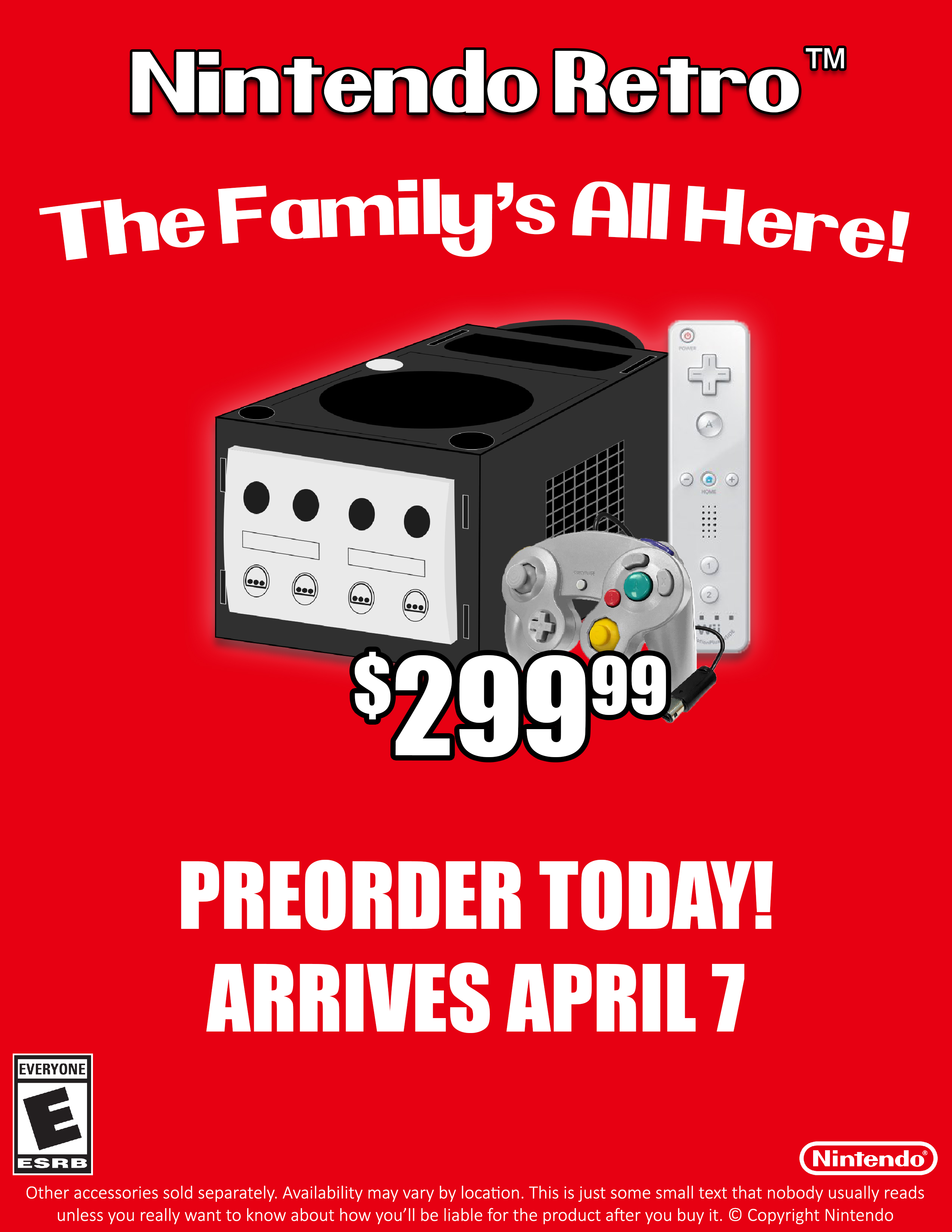 Nintendo Retro™ Print Ad Nintendo Retro<sup>™</sup> Print Ad #1
